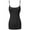Black, variant on Women's & Juniors Basic Solid Adjustable Spaghetti Strap Long Camisole Layer Tank Top Size S – 3XL