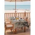 thumbnail image 2 of Outdoor Tablecloth with Umbrella Hole for Patio/Picnic/Party/Camping, Brown Black Branches Waterproof Table Cloth Rectangle Table Cover Washable, Botanical Dead Tree Birds (60"x 84"), 2 of 8