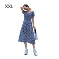 thumbnail image 1 of Vestido de mujer con estampado floral, abertura sexy, gasa sedosa, vestido largo informal, XXL Noticed AP001314-04B, 1 of 7