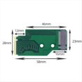 thumbnail image 2 of Placa de Expansión SSD de Alta Capacidad 2242 A 2280 NVME M-Key NGFF M.2 PCIE 4.0 Adaptador de Dedo Dorado para Legion Go, 2 of 5