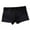Black, variant on Mens Boxer Briefs Solid Color Soft Comfortable Underwear Business Sport Stretch Underwear