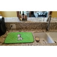 thumbnail image 2 of Polkadot Zebra Watercolor Dish Drying Mat, 2 of 7