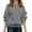 Gray, variant on ManxiVoo Women's Ribbed Knit Pullover Sweater Crewneck Long Sleeve Loose Fit Basic Jumper Fall Fashion L Size Beige