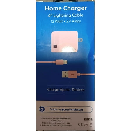 Just Wireless Type C/Micro USB – Quick Charge 3.0 – 2.0A Home Charger- Black