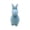 I, variant on Easter Flocked Bunnies Figurines, Colorful Flocked Easter Bunny Figurines, Cute Pastel Bunnys Ornament for Home Shelf, Garden Display, Spring Decoration and Easter Sunday Centerpiece
