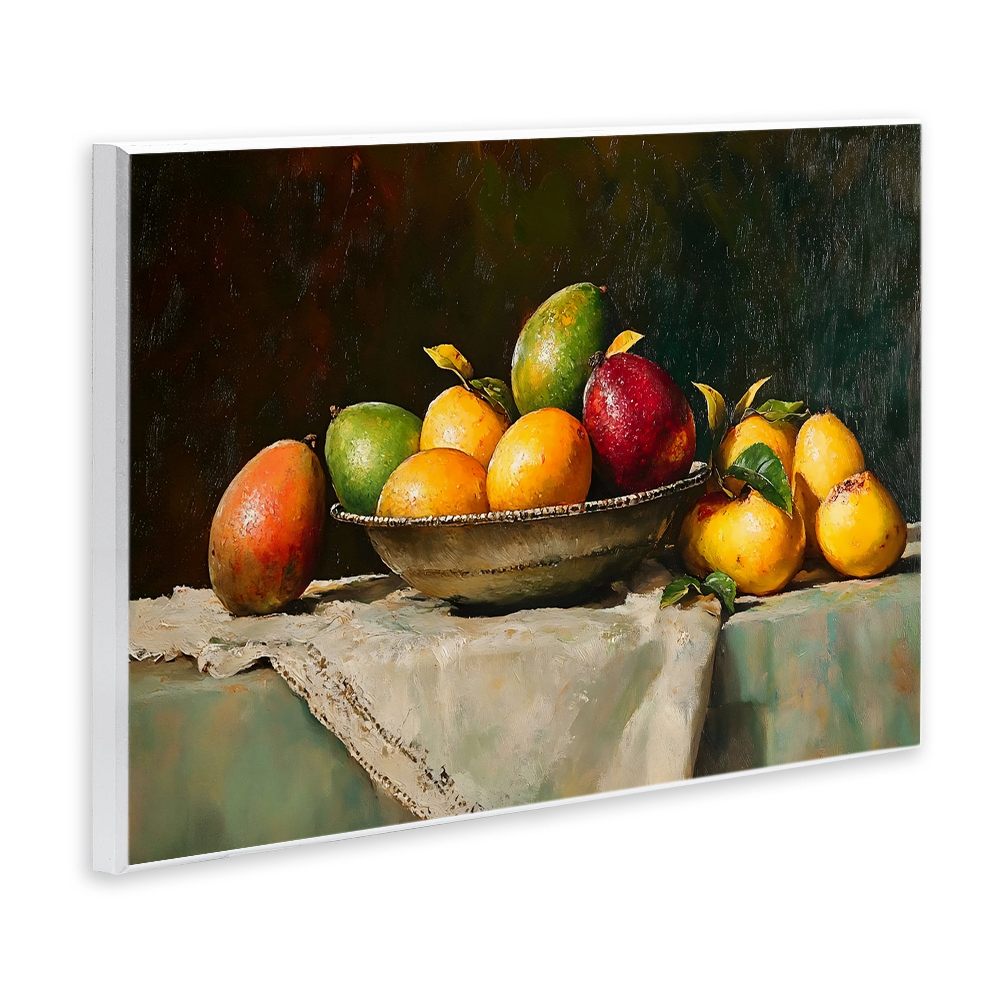 Stupell Industries Fancy Table Fruit Arrangement Wall Plaque Art, design by Creative Studio