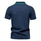 thumbnail image 5 of Camisa de manga corta entallada para hombre: con cuello, poliéster, primavera/verano, pantalones/pantalones cortos a juego, tallas S-XXL (busto 104-123 cm), 5 of 5