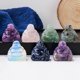 thumbnail image 1 of Figuras de Feng Shui de Buda Sonriente Feliz onlyliua Talladas En cristal, 1 of 5