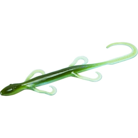 Zoom Fishing Lures 033363-SP Magnum Lizard 8 Inch 9 Per Pack Watermelon Moondust