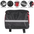 thumbnail image 4 of Soidarity Bolsa aislada para manillar de bicicleta Bolsa de almacenamiento frontal de bicicleta de gran capacidad con tira reflectante Accesorios de Ciclismo No.1 Soidarity OD010450-01, 4 of 6