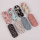 thumbnail image 3 of 4 Piezas Estuches para Gafas Estuche Rígido para Gafas para Mujer Tela Floral Estuche para Gafas Retro Portátil 4 Colores Florales, 3 of 5