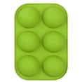thumbnail image 1 of Yuarrent Moldes de silicona para jabón de media esfera, utensilios para hornear, utensilios para decoración de tortas con pudín, molde para Fondant de Herramientas y accesorios para hornear Verde Yuarrent HA002563-01, 1 of 1