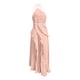 thumbnail image 5 of TaTaai Women's Chiffon V-Neck Spaghetti Strap Midi Dress Ruffle Pleated Design Flowy Long Dress Slim Fit Casual Dress for Daily Vacation Gift, 5 of 7