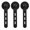 Black 1 Set, variant on fuxzkrlz 3Pcs Silicone Cable Tie Adjustable Self-adhesive Earphone Phone Charger Computer Power Cord Bundling Strap Reusable Wire Management Organizer Wrap