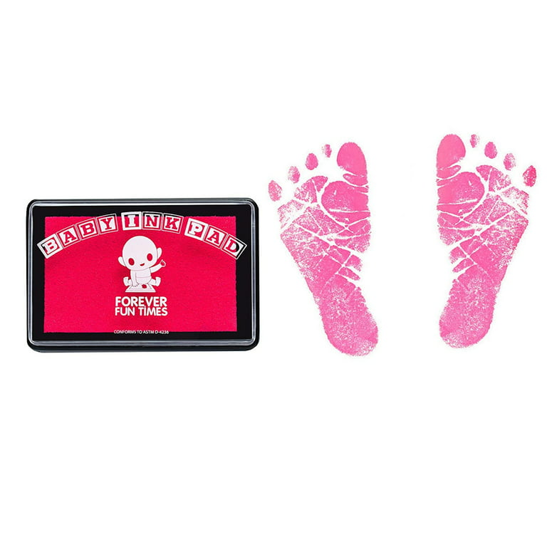  Baby Hand and Footprint Kit by Forever Fun Times, Get  Hundreds of Detailed Prints with One Baby Safe Ink Pad