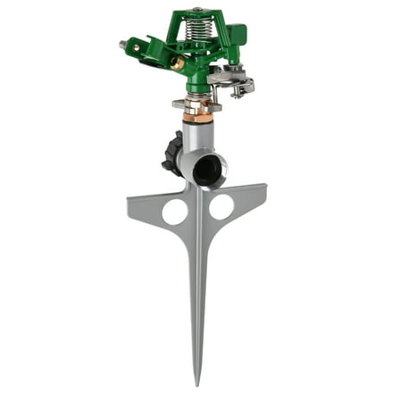 Expert Gardener 5600 sq ft Pulsating Spike Lawn Sprinkler