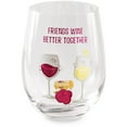 thumbnail image 4 of Pavilion Gift Company - Wine - 18 oz Stemless Wine Glass, 4 of 7