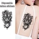 thumbnail image 4 of Tatuajes realistas Hugtrwg pegatinas Arte temporal 8 Piezas brazo Animal León Tigre Patrones Exóticos, 4 of 9
