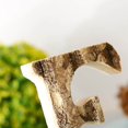 thumbnail image 1 of kurtrusly Handcraved Wooden Letters Door Numbers Alphabet Letter Floating Adress Name F, 1 of 8