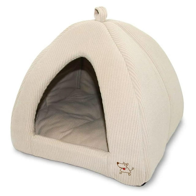 Cama para Mascotas Best Pet Supplies Beige de Pana Extra Grande