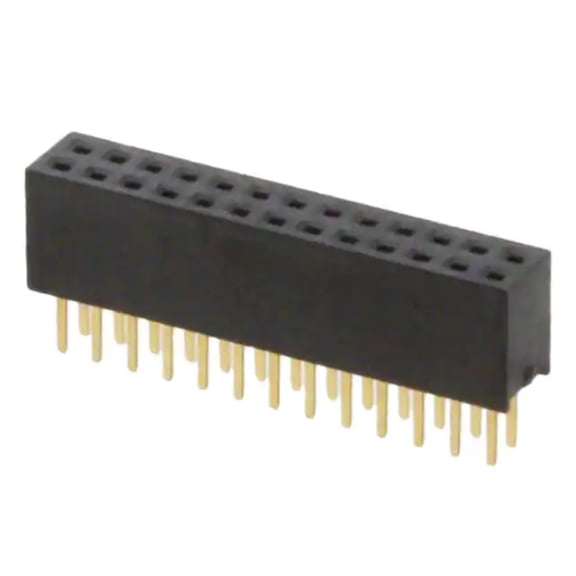 20021311-00026T4LF Connector Receptacle 26 Position 0.05 Gold Through Hole :RoHS, Tube