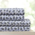 thumbnail image 2 of Majestic 400 Thread Count Egyptian Quality Cotton Sheet Set - Breathable 4 Piece Full Sheet Set (Full, Olivia), 2 of 4