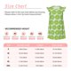 thumbnail image 3 of Fotbe Green Lemon Slices Vestido de Dormir para Niñas de 3 a 10 Años, Mangas Cortas, Estilo Princesa, Pijama Camisón con Mangas Voladas-Small, 3 of 6