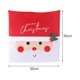 thumbnail image 2 of Fundas traseras para sillas con brillo navideño, 2 uds., para decoración de fiestas navideñas, mesa de restaurante, Navidad, 2 of 5