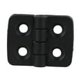 thumbnail image 4 of 10 Pcs Small Hinges Mini Plastic Black Door Bearing Butt Cabinet ABS Hinge, 4 of 9