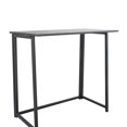 thumbnail image 2 of Gzxs Small Folding Desk Home Office Simple Computer Desk Snack Table, Black, 31.5"L x 17.72"D x 29.33"H, 2 of 7