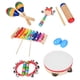 thumbnail image 4 of Instrumentos musicales de madera ecológicos para niños pequeños ANGGREK Otros, 4 of 8