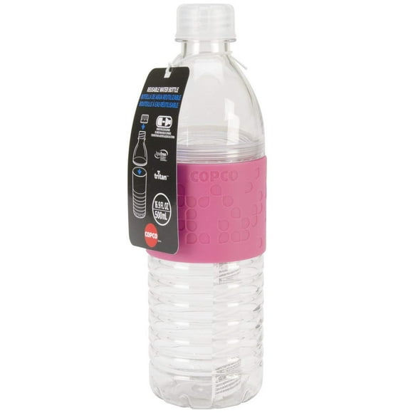 Copco Hydra Resuable Water Bottle 16.9 Ounce, Pink