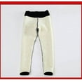 thumbnail image 4 of Leggings con forro polar Sherpa de invierno para mujer, mallas elásticas de Cachemira gruesas de cintura alta, pantalones térmicos cálidos de felpa, 4 of 5