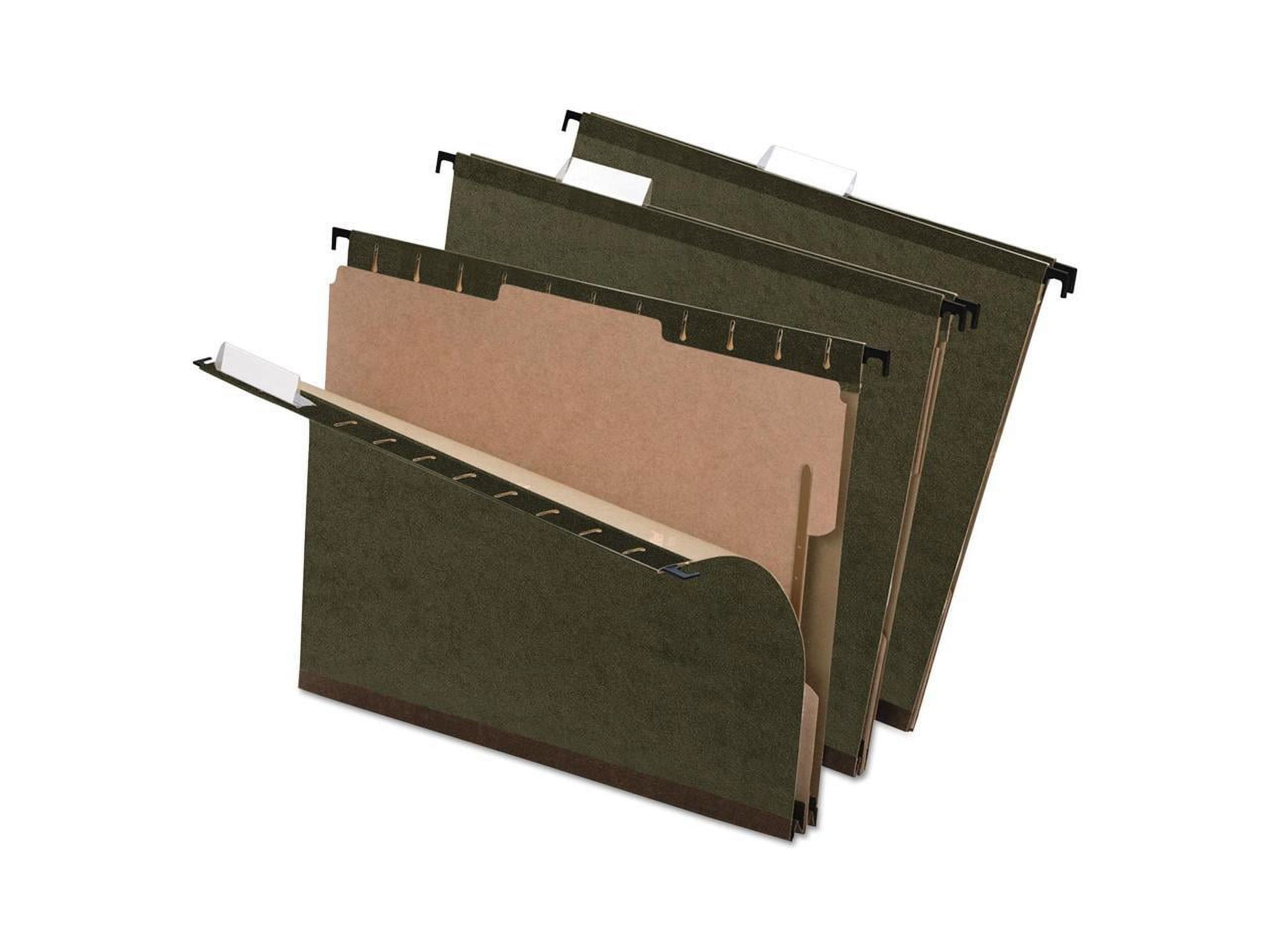 Tops Pendaflex SureHook 2" Letter 1/5 Cut Top Tab File Folders, Assorted Colors, Count10