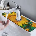 thumbnail image 7 of Kdxio Vibrant Sunflower Painting Pattern Non-Slip Diatom Mud Faucet Drain Pad,Self Absorbent Mat for Kitchen Sink for Variety Kitchen & Bathroom Countertops, 7 of 7