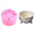 thumbnail image 1 of Mini Geometric Round Shape Silicone Molds Storage Box Mold for Making Succulent Plants Pot Flower Pot Candle Holder, 1 of 5