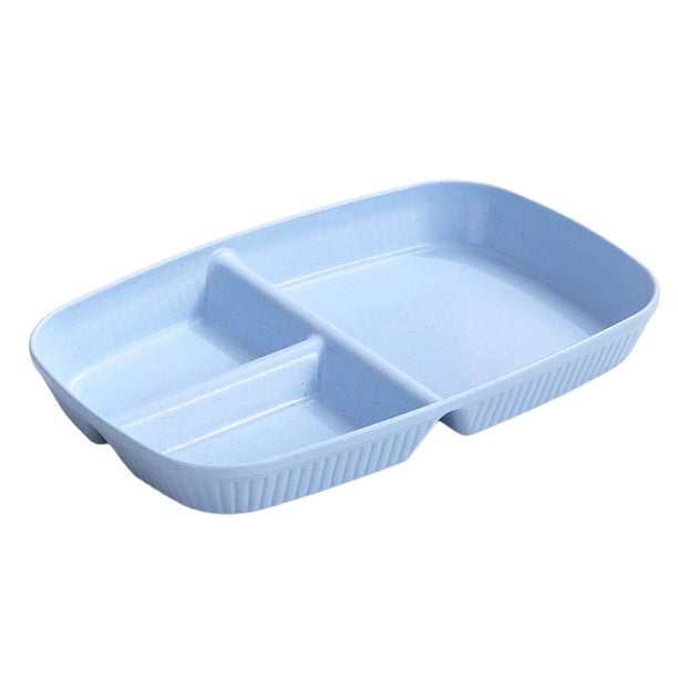 Caja de Almuerzo de Bento Reutilizable para Niños con 3 Compartimentos para los Recipientes de Preparación de Comidas de Niños Y Adultos