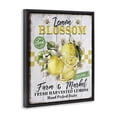 thumbnail image 3 of Stupell Industries French Country Lemon Blossom Market Black Floating Frame Canvas Art, 17 x 21, by Creatif Belle, 3 of 8
