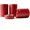 Red, variant on 3-Pack Tea Tin Canister with Airtight Double Lids, 14 Fl Oz Tin Can Box and Round Kitchen Canisters for Loose Tea, Coffee, Candy, Herbs and Matcha Powder (Blue, 2.95 * 4.25‘’)