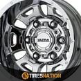 thumbnail image 5 of Ultra 003RC Hunter Dually Chrome Wheel Rim, 17" x 6.5" 8 x 200mm -140mm, 5 of 5