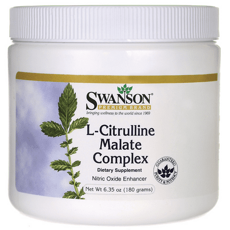 Swanson L-Citrulline Malate Complex 6.35 oz Pwdr (Best Citrulline Malate Product)