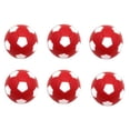 thumbnail image 1 of 2x Pelotas de Repuesto para Fútbol de Mesa de Futbolín Deportivo, Mini Pelotas de Fútbol, Pelotas de Fútbol de Mesa de 32mm, Varios Colores , Rojo 2 piezas, 1 of 8