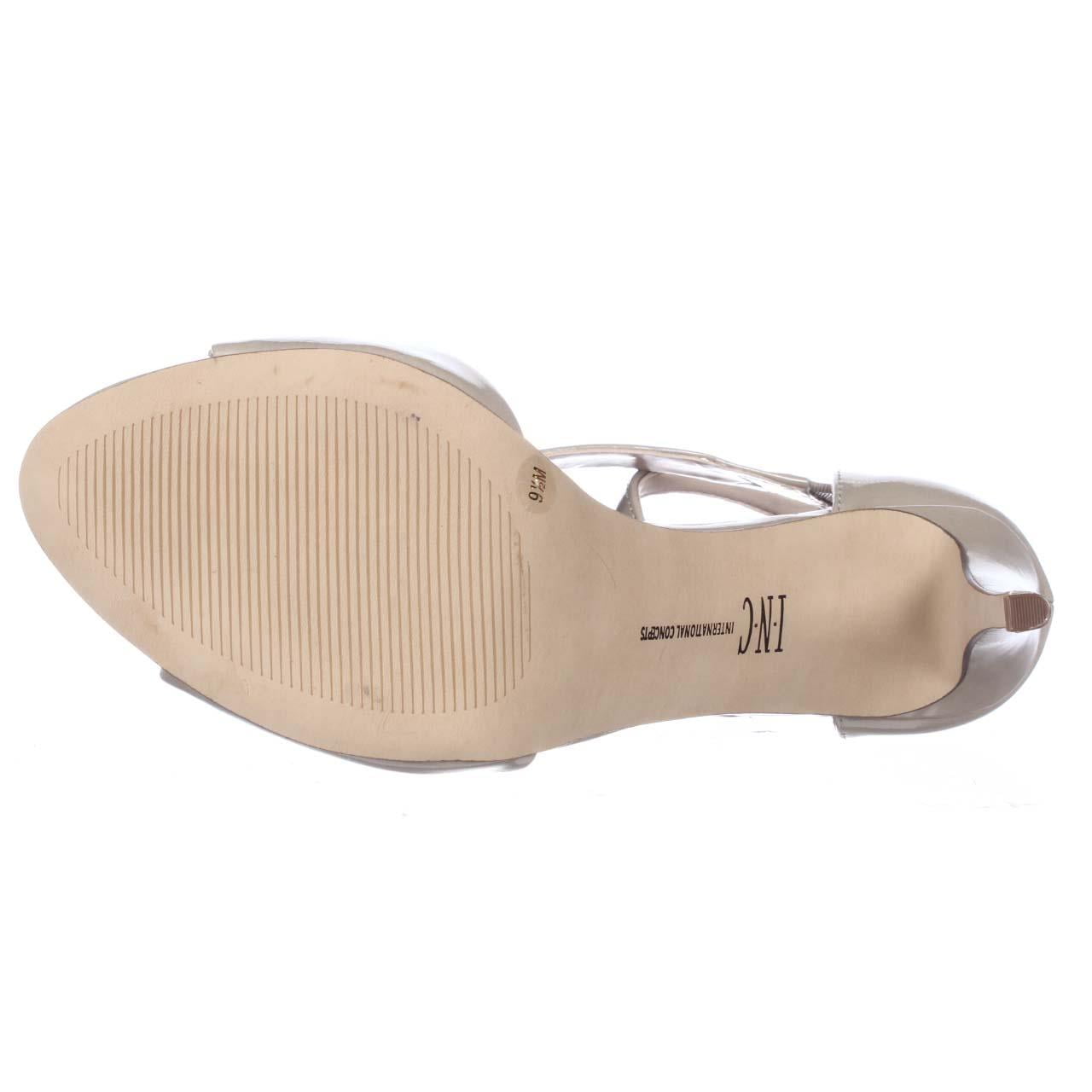 Womens I. Suzi Peep-Toe Ankle Strap Dress Sandals - Oatmeal Womens I. Suzi Peep-Toe Ankle Strap Dress Sandals - Oatmeal