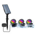 thumbnail image 1 of 2/4/3/5 RGB Solar Light Outdoors IP68 Solar Light Solar Power Light for Garden Path Decor, 1 of 6