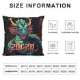 thumbnail image 5 of Nawypu Year of the Dragon 2024 Chinese New Year Dragon Lovers Throw Pillow, 5 of 5