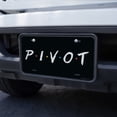 thumbnail image 3 of Friends PIVOT Novelty Metal Vanity Tag License Plate, 3 of 4
