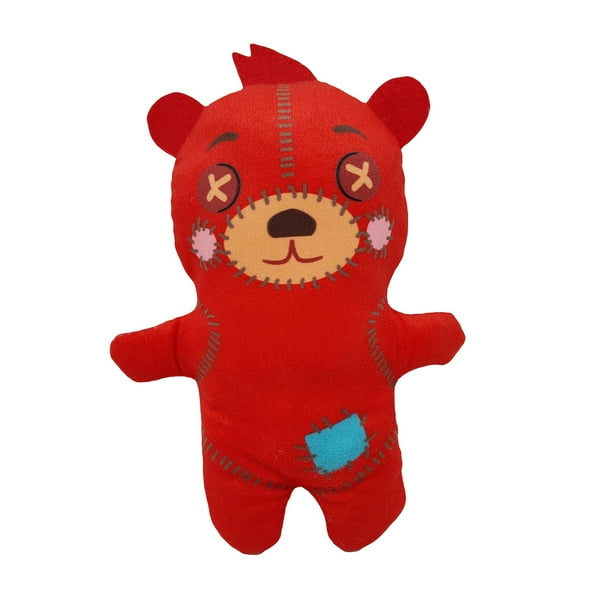 Muñeca de peluche con forma de oso rojo de 21 cm para regalo para niños