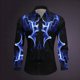 thumbnail image 1 of Camisetas casuales Harajuku para hombre camisetas coloridas con estampado 3D abstracto para hombre y mujer camisetas de manga larga con solapa para exteriores para hombre, 1 of 6