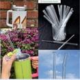 thumbnail image 6 of Straw for Stanley 40 oz Cup, Replacement Straw Compatible with Stanley Quencher Flowstate Tumbler Straws, 10 Reusable Straws with 1 Cleaning Brush, Tritan, Clear, 6 of 6