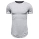 thumbnail image 1 of Camiseta de hombre lisa de manga corta y corte slim, 1 of 2